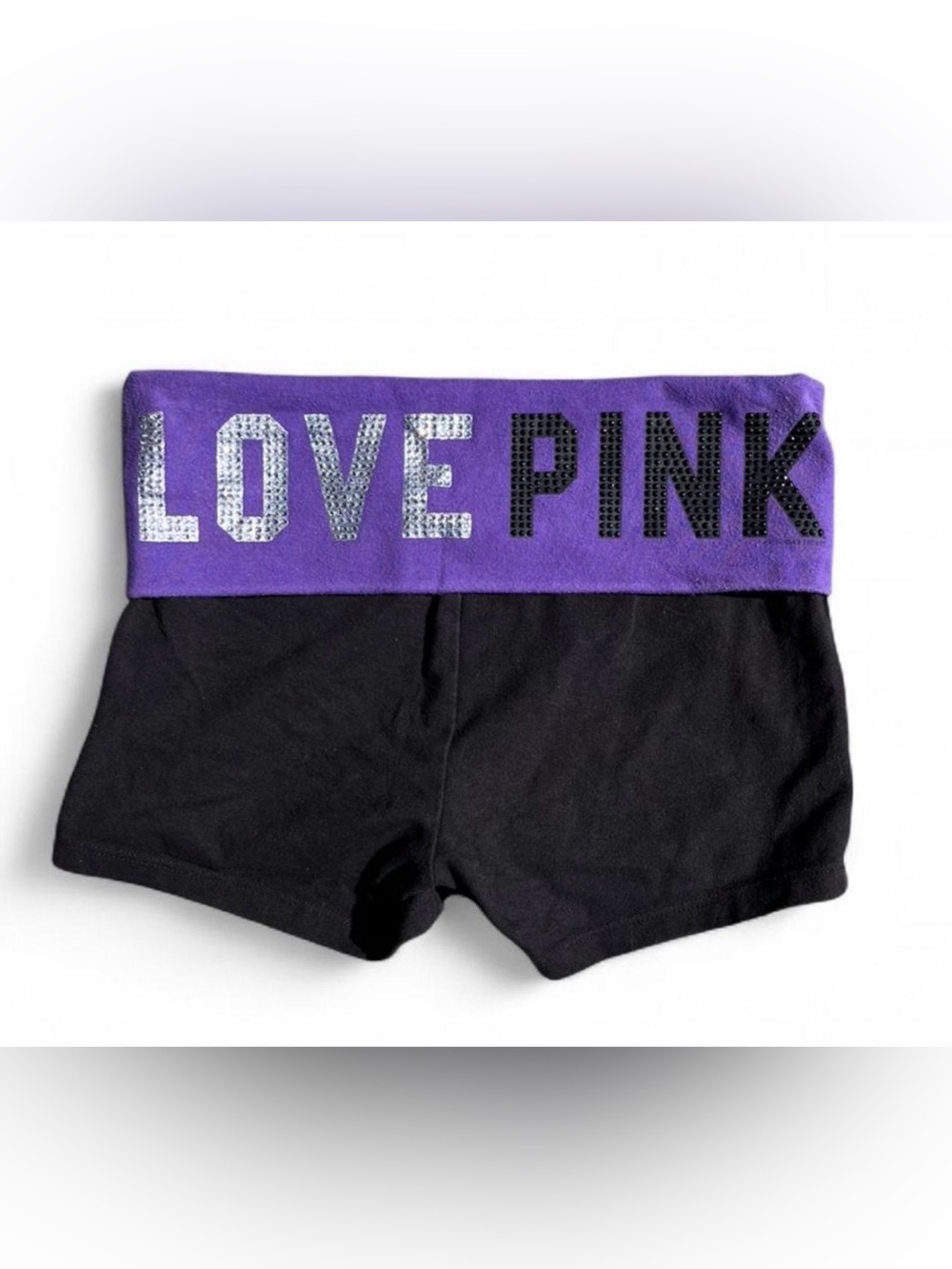 Victoria's Secret PINK/Vintage/Y2K Foldover Yoga Shortie